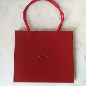 CARTIER - never used medium shopping bag